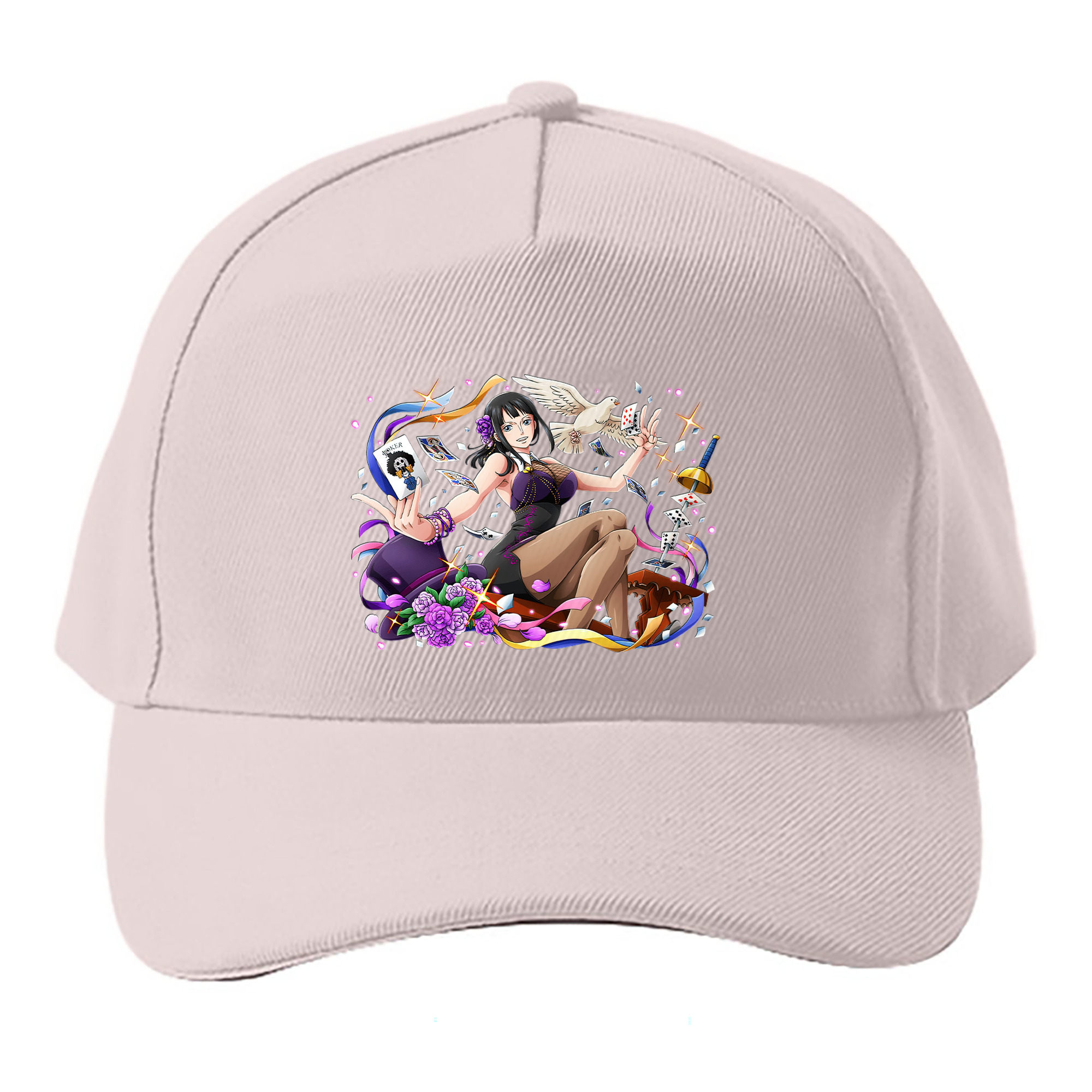 （画像用） ワンピース ニコ・ロビン ONE PIECE Nico Robin ベースボールキャップ 綿100％ 男女兼用 帽子 スポーツ